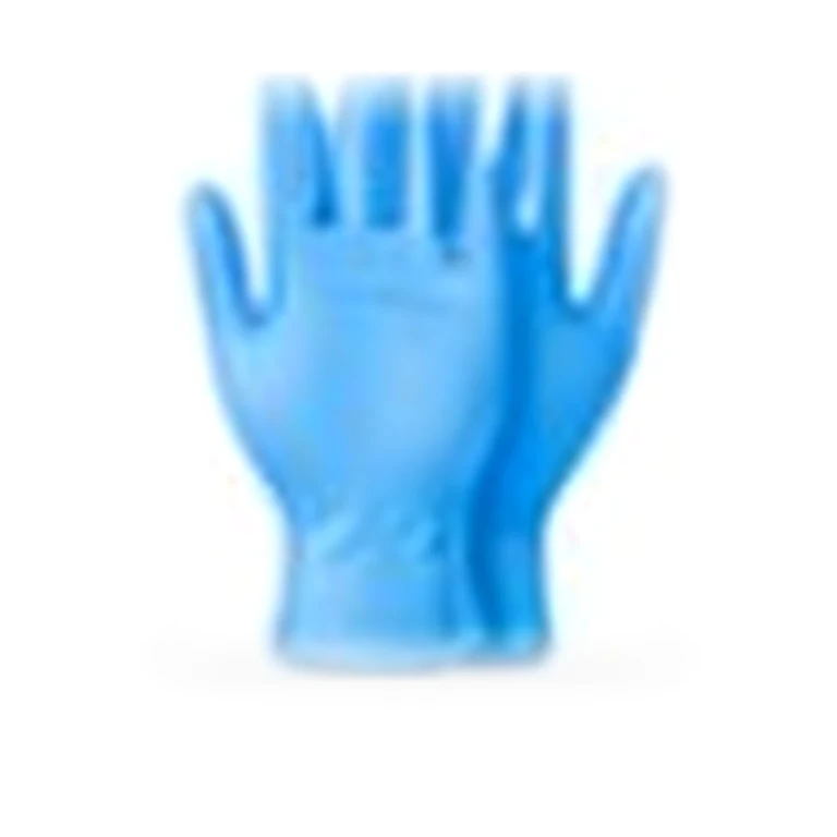 Blue Nitrile Gloves, Size Medium (Box of 100)