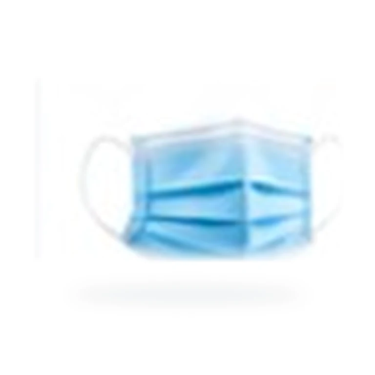 Disposable Surgical Mask, Blue (Box of 100)